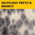 Salpicado Preto Branco